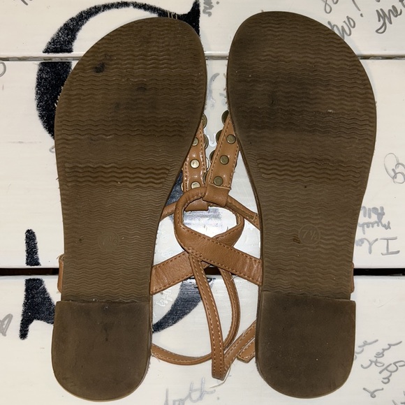 Turquoise Merona sandals - Picture 2 of 2